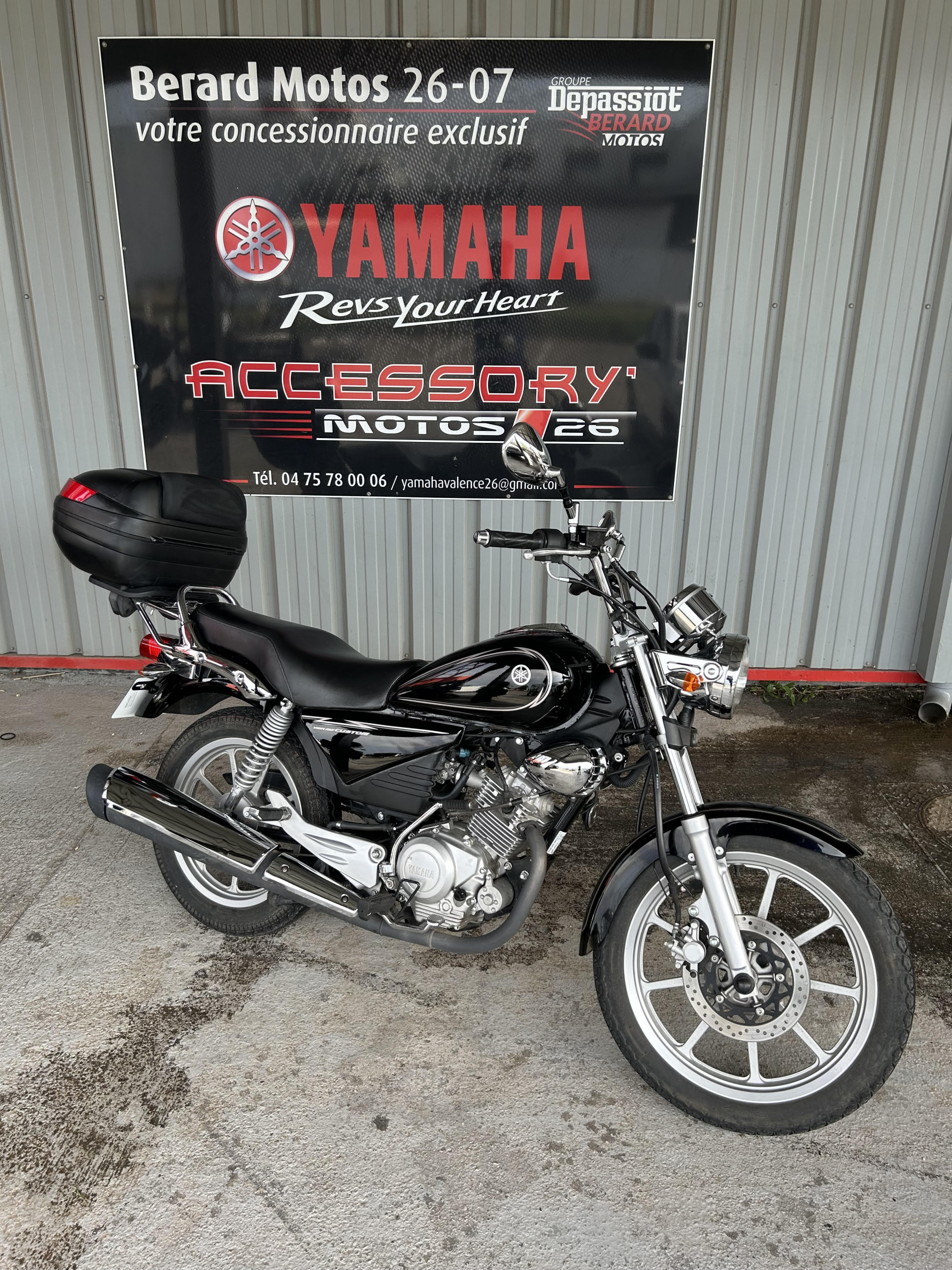 photo de YAMAHA YBR 125 occasion de couleur  en vente à Bourg Les Valence n°3