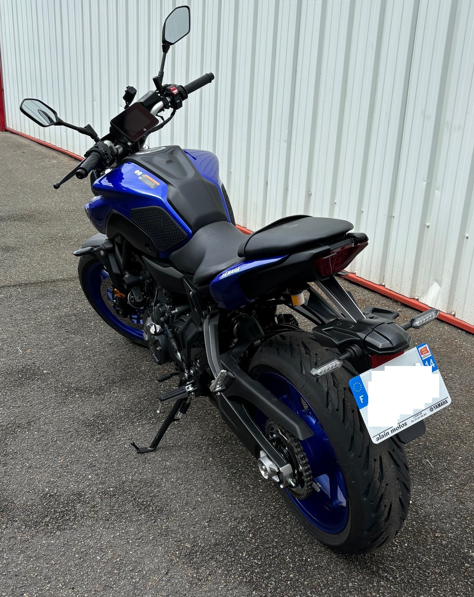 photo de YAMAHA MT-07 (47.5CV) 689 occasion de couleur  en vente à Lisieux n°1